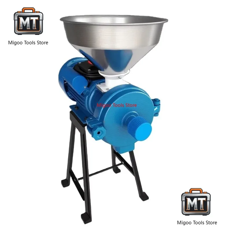 Flour Milling Machinery Grain Corn Crusher Maize Grinding Milling Machine Animal Feed Mixer Corn Mill Grain Grinder Machine