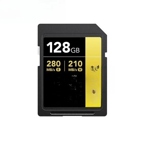 

128GB SD Memory Card C10 U3 V60 High Speed Memory Card Camera Card Read 280M