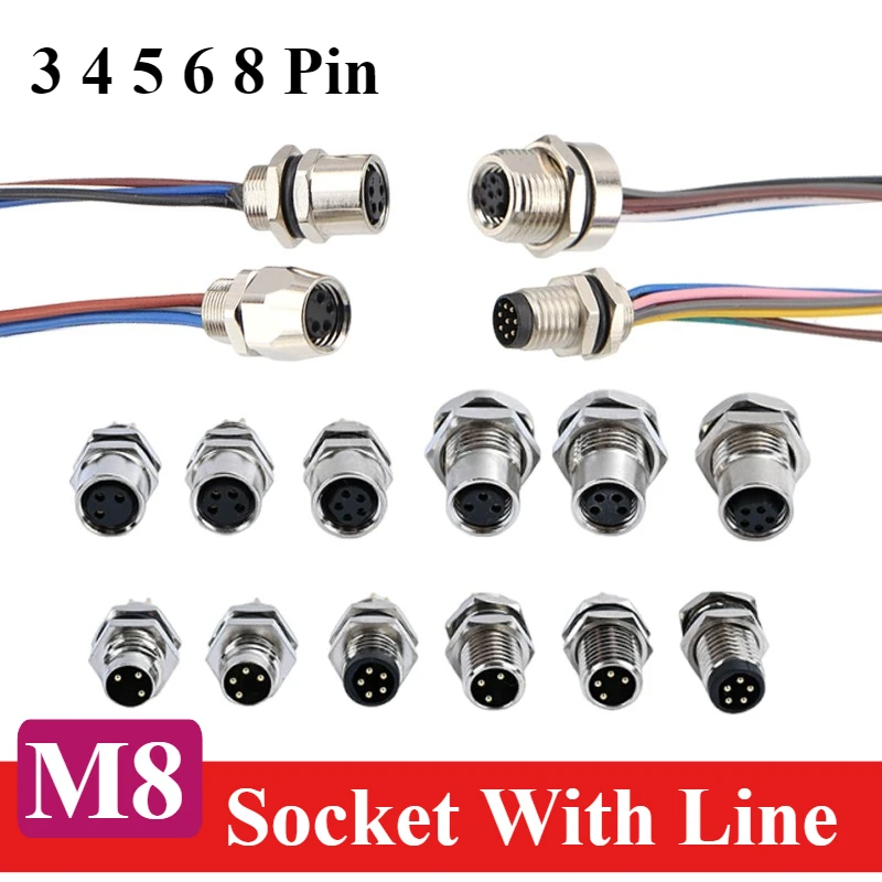 M8 Sensor Connector…