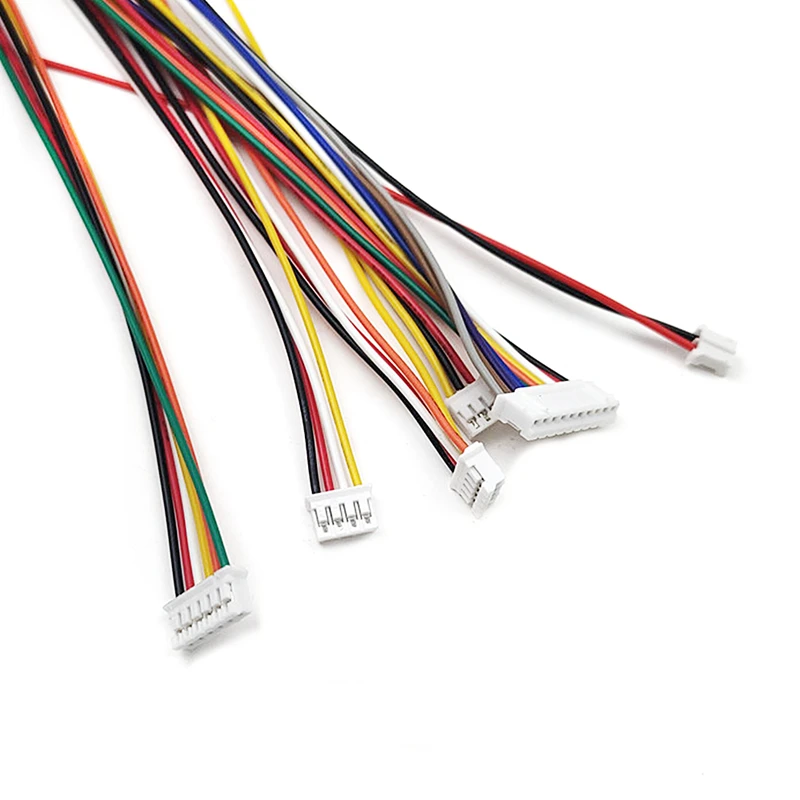 10 SZTUK PH2.0 Przewód elektroniczny PH 2.0mm Podwójna głowica Przewód zaciskowy 10cm/20cm/30cm Kabel 26awg Ten sam / odwrotne złącze boczne — zdjęcie 6