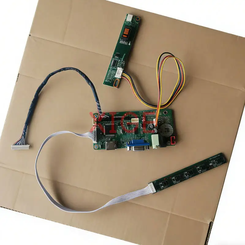 

Для LTN133AT07 N133I1 N133I7 LTN133AT08 плата контроллера привода ЖК-экрана DIY Kit 1280x800 1280*800 VGA + HDMI 20 контактов LVDS 1-CCFL