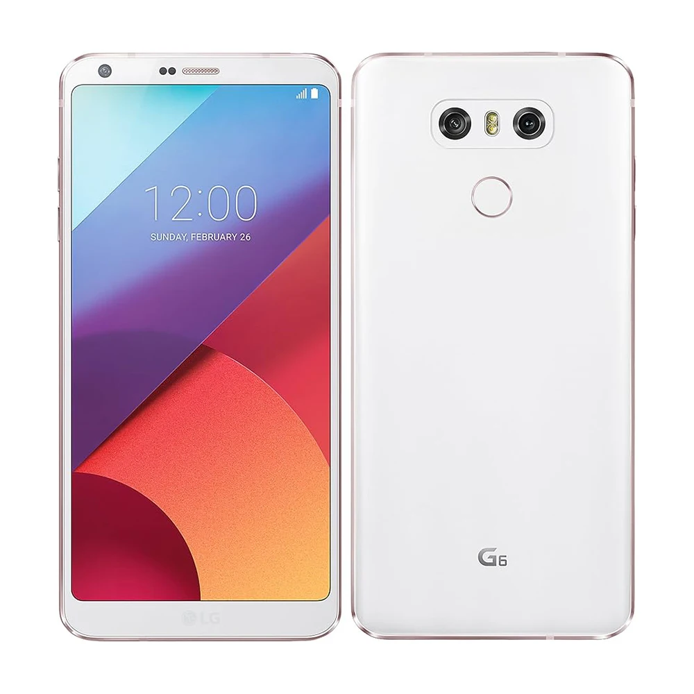 الأصلي LG G6 H870/H872/H873/H870DS 4G غير مقفلة موبايل بلوتوث بصمة 5.7 ''13MP أندرويد OS الهاتف المحمول
