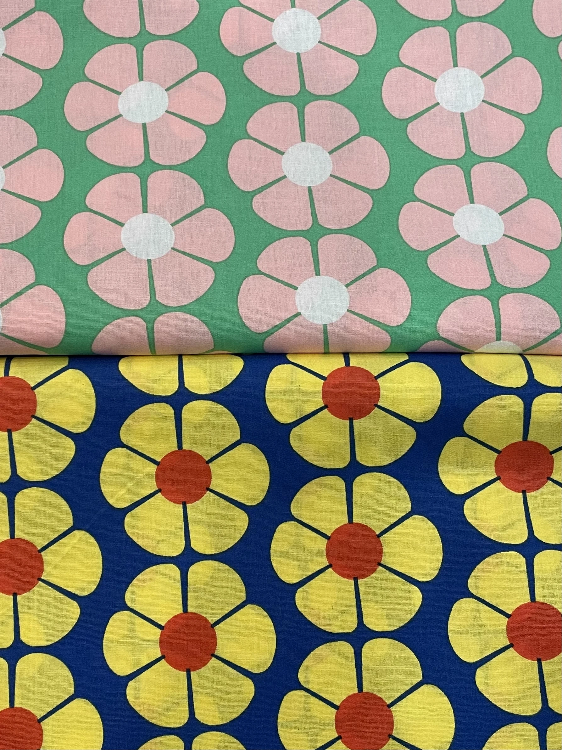 Mini Sunflower Digital Printing Cotton Poplin Sewing Fabric DIY Children's Clothing Making Baby Dress