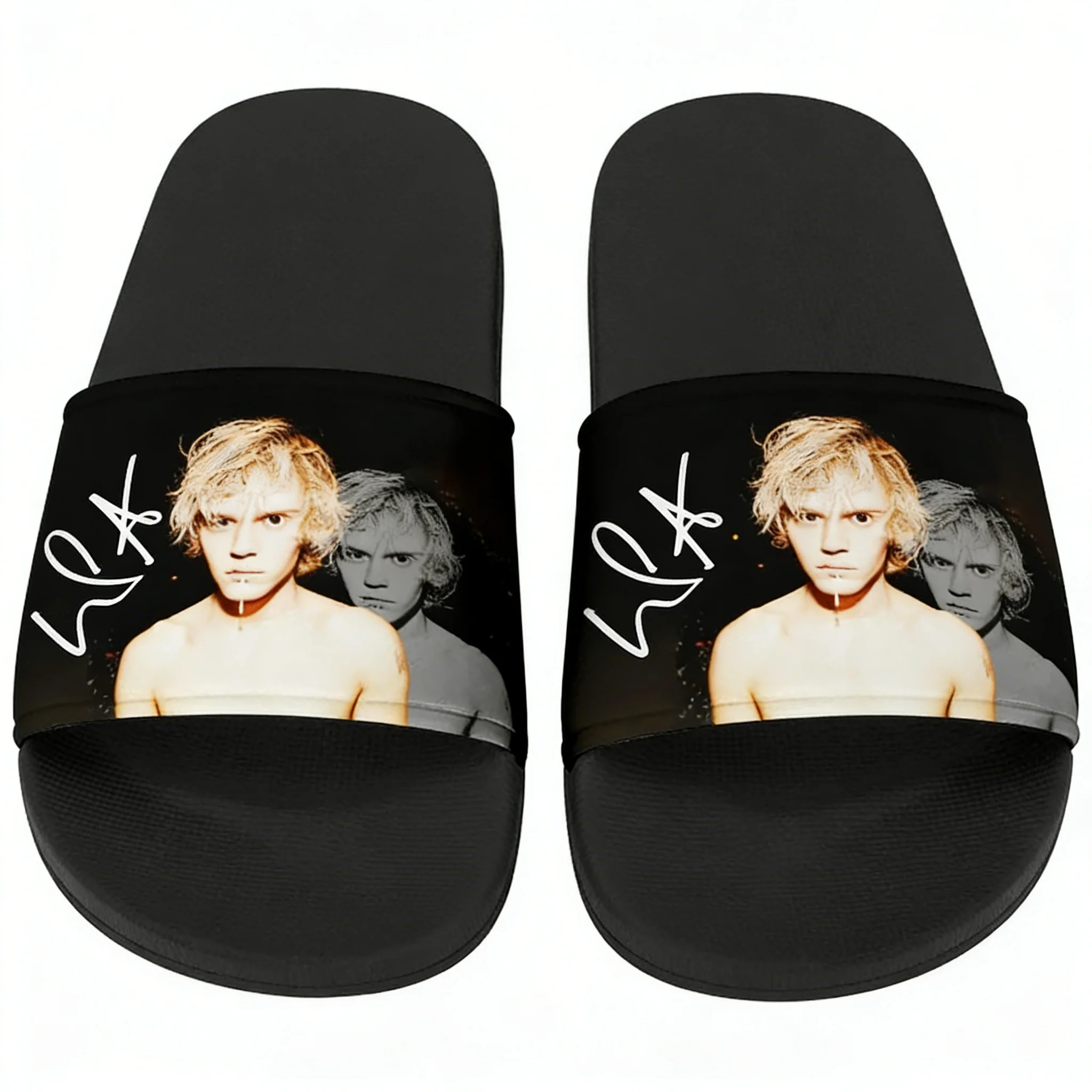 

Шлепанцы Evan Peters Actor: домашние, водные, для мужчин, женщин и подростков, уличные, пляжные, для бассейна, летние, на заказ