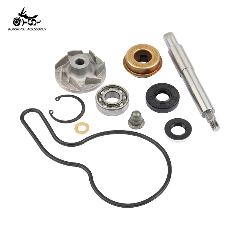 SJ Water Pump Rebuild Kit Aluminum Impeller For Polaris Sportsman 600 700 800 Ranger 700 800 RZR 800 Frontier 5433684 3610075