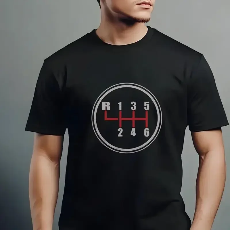 Gear Shift T shirt Happens into up down tee car automotive lovers