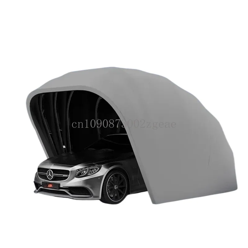 

Folding Retractable Carport Car Parking Shed Sunshade,5.5m, Semi-Automatic, Full-Automatic Mobile Garage, Anti-exposure