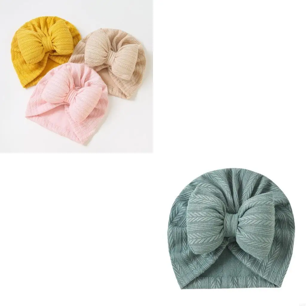 

Breathable Wheat Pattern Fetal Caps Toddler Baby Turban Hat Fashionable Headwear 425F