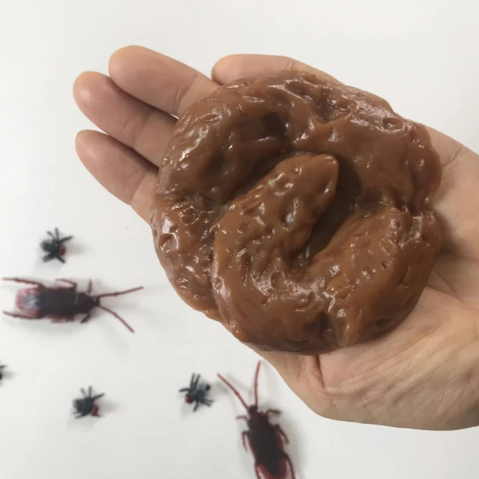 Lot De 4 Fausses Crottes Réalistes – Farce Humoristique – Poisson D'avril, Halloween – Plastique Résistant – Flottante