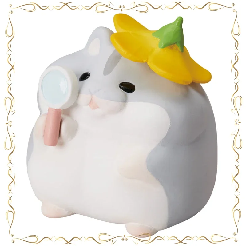 

Хомяк, команда экспедиции, гашапон, каваи, украшение для рабочего стола, праздничные подарки, экшн-фигурка, модель игрушки