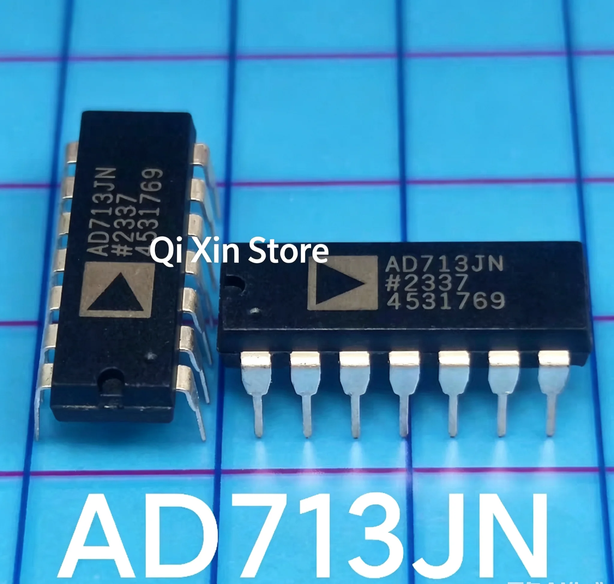 AD713 AD713JN  Brand New, Genuine  Classic 4-Op-Amp PDIP-14