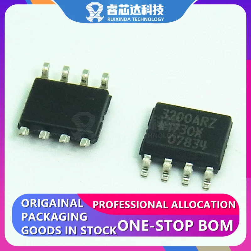 ADUM3200ARZ-RL7 SOP8 General Purpose Digital Isolator 2500Vrms 2 Channel 1Mbps 25kV/µs CMTI 8-SOIC original genuine RXDNA