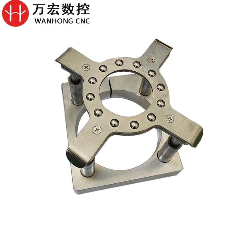 CNC Auto Pressure Plate Clamp Diameter 65/75/80/85/90/100/105/125mm Fixture Holder For Spindle Motor