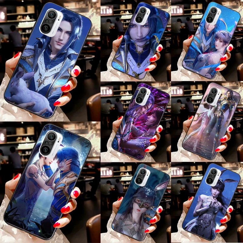 Чехол Douluo Dalu Soul land для POCO F5 X3 X4 X5 Pro C40 M4 M5s F3 F4 GT, чехол для Xiaomi 13 12 Lite 11T 12T Pro