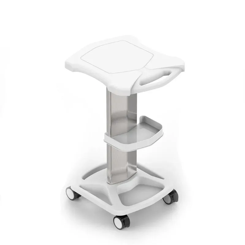 Professional Beauty Hair Rolling Trolley Stand, Spa Rolling Trolley Stand Mobile with Wheel, Beauty Instrument Trolle