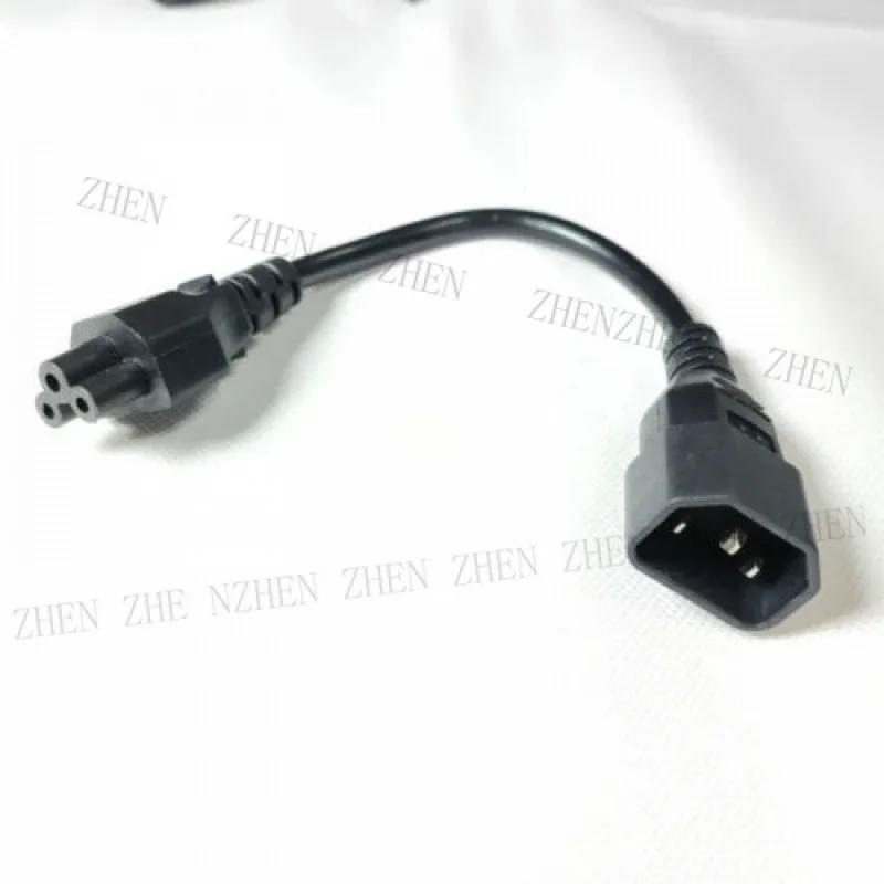 Y Y IEC320 C14 M To C5 F AC Extension Power Cord 250V LCD display conversion line