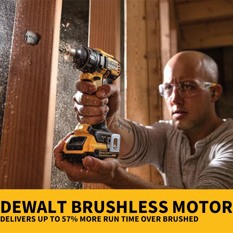 DEWALT Cordless Electric Drill 18V High Torque Brushless Multifunctional DCD791 Screwdriver 1/2\