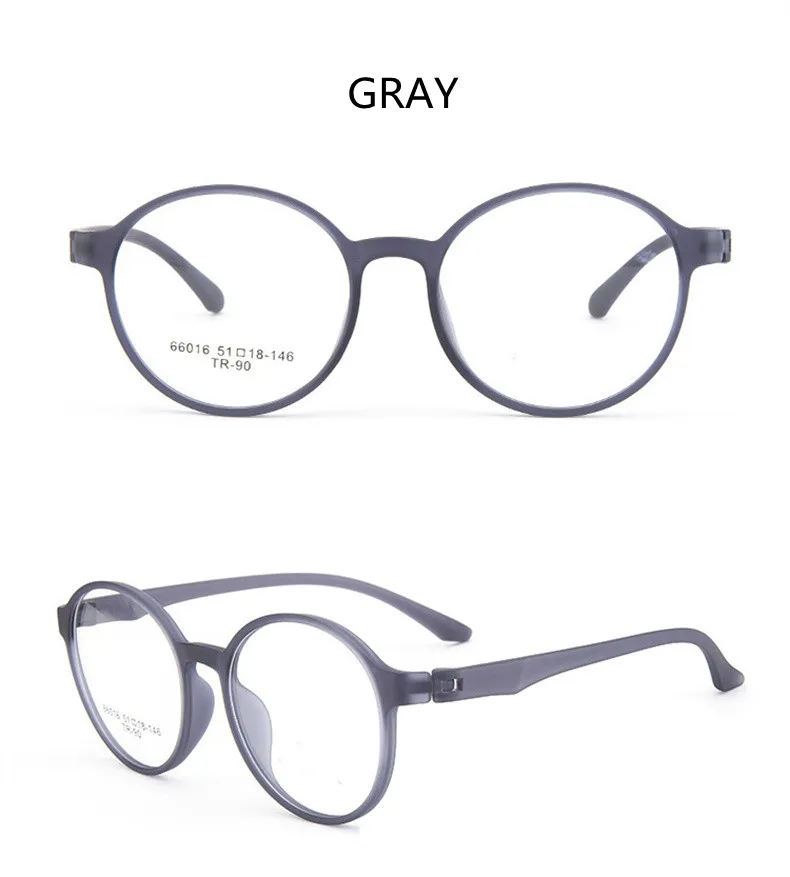 Ultralight TR90 Computer Anti Blue Light Glasses for Women and Men Retro Screw Free Design Big Round Frame Reading Glasses