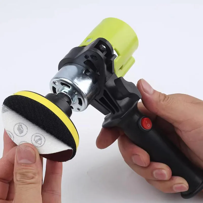 3 Inch Electric Disc Sander Kit Handheld Drywall Polisher And Surface Sander for Smooth Finishing And Cleaning