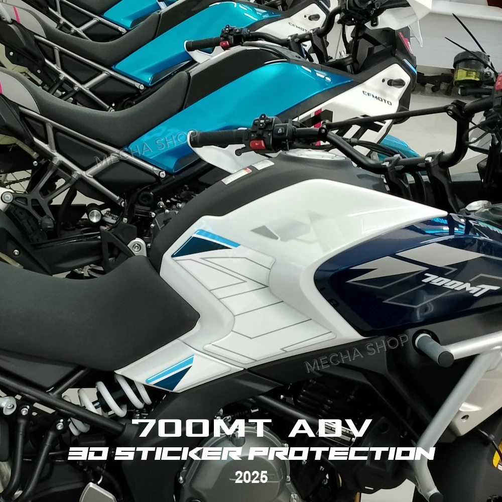 

700MT ADV Fuel Tank Pad Sticker Protection Motorcycle Decal For CFMoto 700MT Adventure 2025