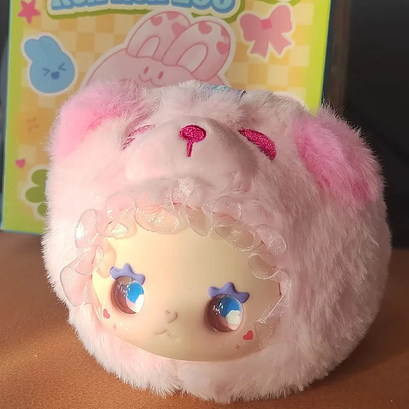 إيما سيكريت فورست روا روا حديقة الحيوان صندوق أعمى الفينيل الوجه حقيبة الظهر قلادة المفاتيح قلادة لطيف الغراء الوجه أفخم دمية هدية عيد