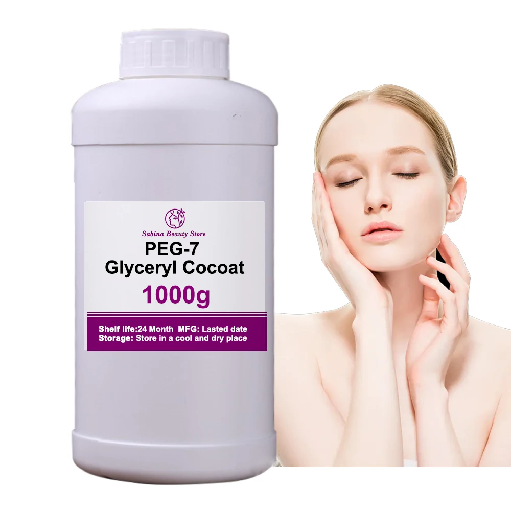 Hot Supply PEG-7 Glyceryl Cocoate, Hydrophilic emollients Cosmetic Raw Material Skin Care