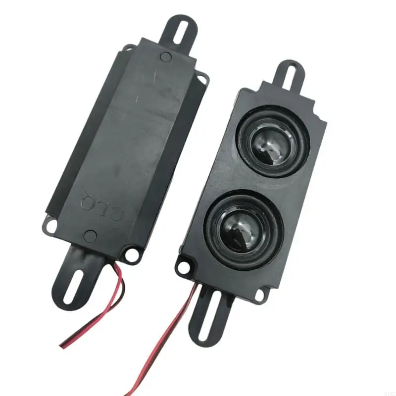 Single Enclosure Speaker 5W 8Ohm ABS Housing Optimized For Digital Signage And TVs 