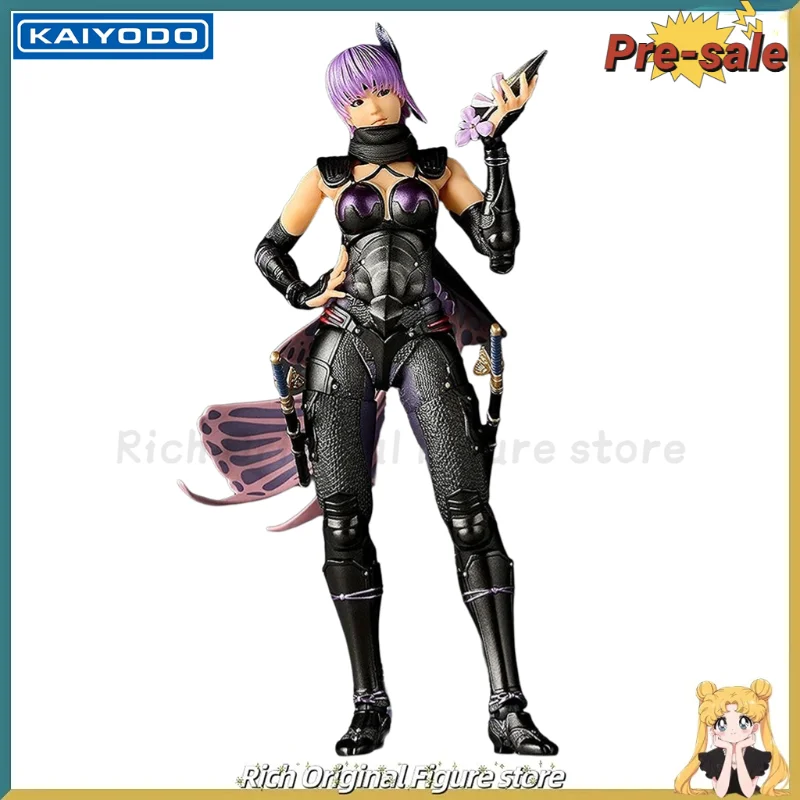 【قبل البيع】الأصلي KAIYODO Revoltech مذهلة YAMAGUCHI Ninja Gaiden Ayane 1/6 عمل نموذج لجسم لعبة الحلي دمية #1