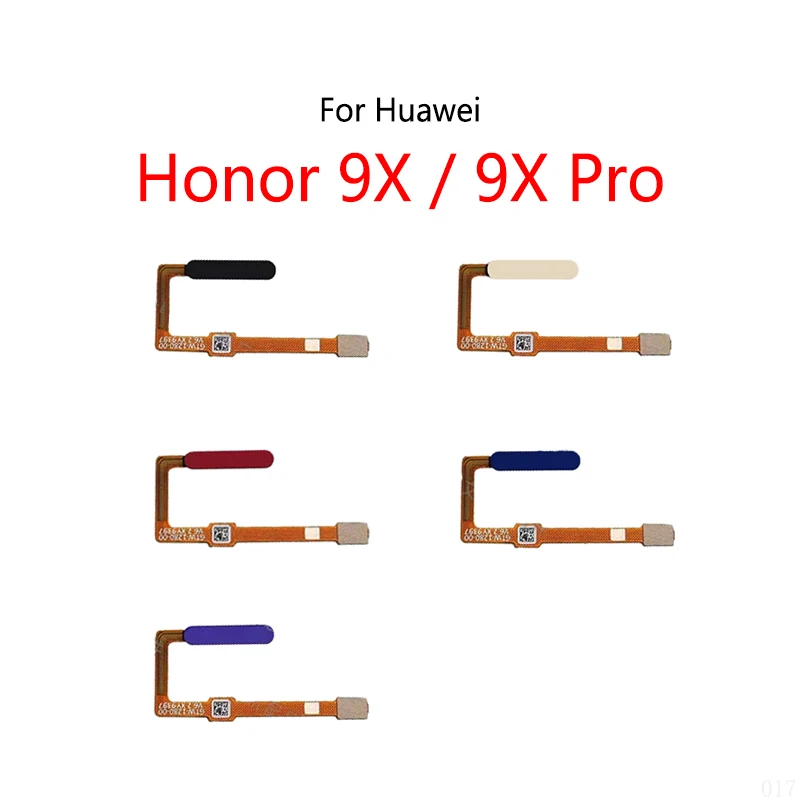 Home Button Fingerprint Scanner Touch ID Menu Return Sensor Flex Cable For Huawei Honor 9X Pro