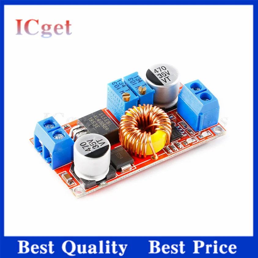 1PCS Constant Current and Constant Voltage,High Current,5A Lithium-ion Battery Charging,LED Driver,Step-down Current Power Modul