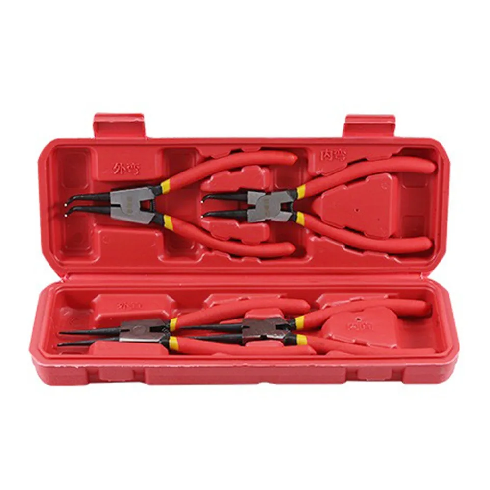 

Щипцы для расширения хромованадиевой стали, плоскогубцы двойного назначения, 7/9 дюймов, стопорные кольца, наружное стопорное кольцо, длинный нос