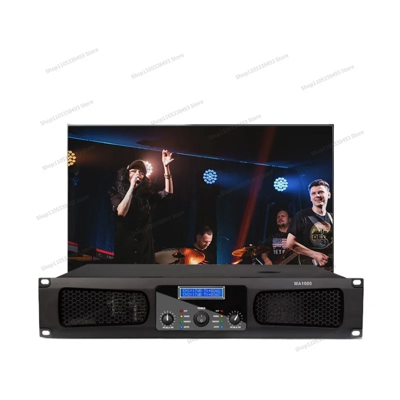 For MA400 Professional Power Amplifier, High Power, Pure Rear Stage, Home Stage, Performance, Conference KTV