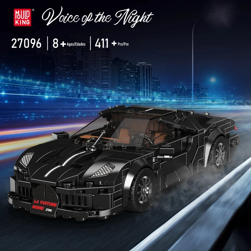 

Набор строительных блоков для сборки гоночного автомобиля Speed Sport, модель суперкара MOC с демонстрационным боксом, 4 варианта сборки, DIY игрушки для детей, подарок на праздник