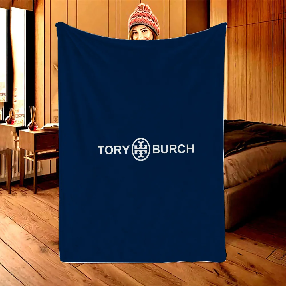 T-Tory Burch Blankets & Throw Blanket Oversized 200x300 Thick Blanket for Winter Home and Decoration Luxury Blankets & Throws