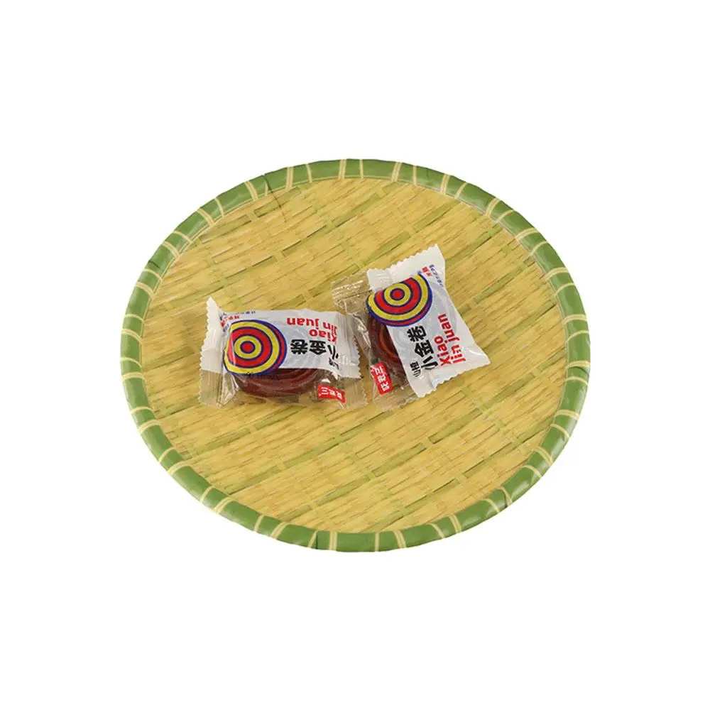 Imitation Bamboo Weaving Hot Pot Vegetable Plate Multiple Styles Green Vegetable Fruit Tray Melamine Barbecue Plate Home