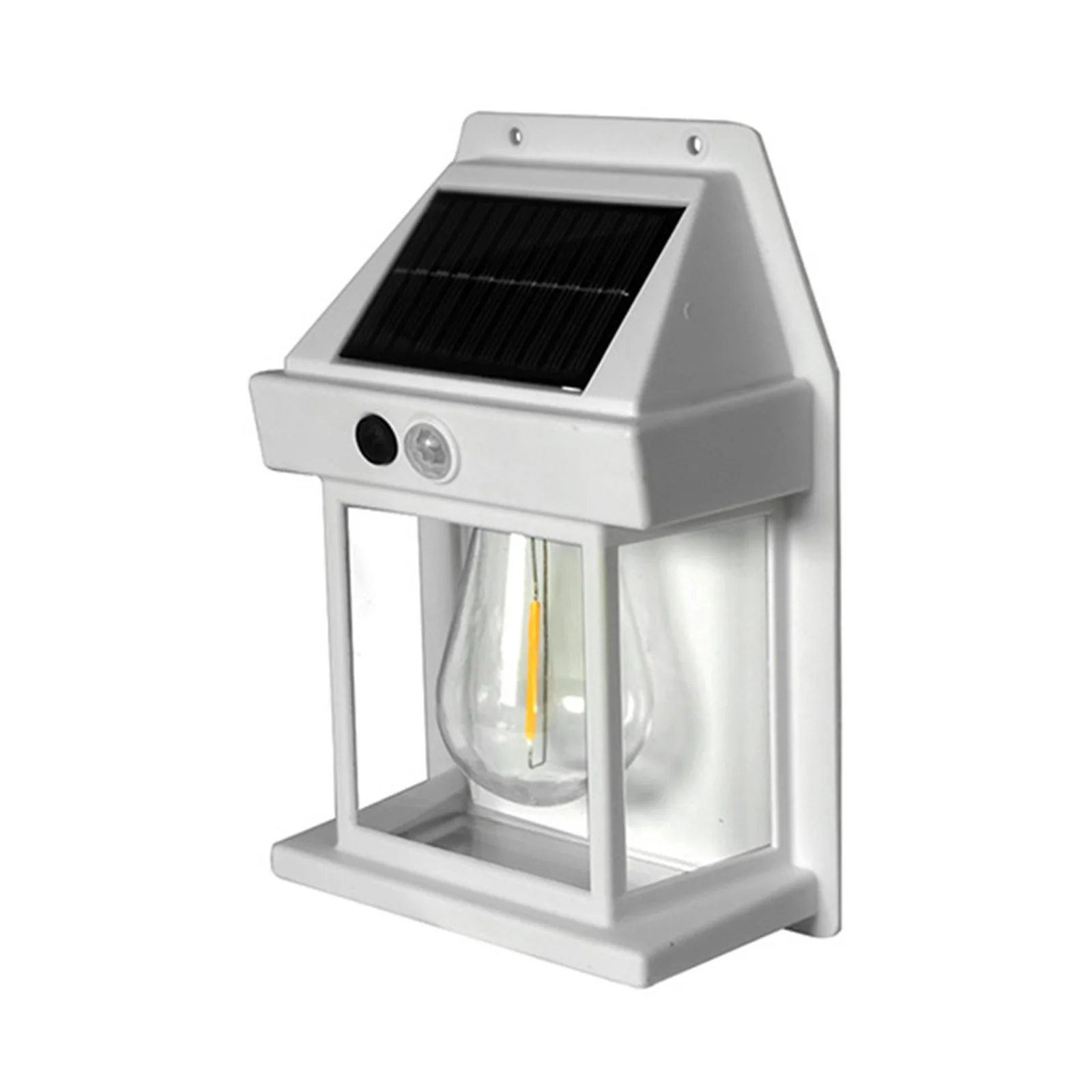 

Солнечный уличный настенный светильник с датчиком человека, три режима, садовая вилла, патио, ночные огни, батарея 1800 мАч, уличные солнечные настенные светильники