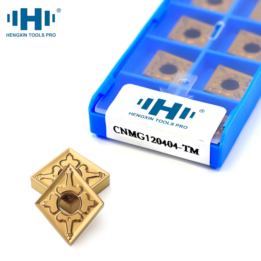 

HENGXIN CNMG TM CNMG120408 CNMG120404 TM Carbide Inserts CNMG120404TM CNMG120412TM External Turning Tools CNC Lathe Cutter Tools