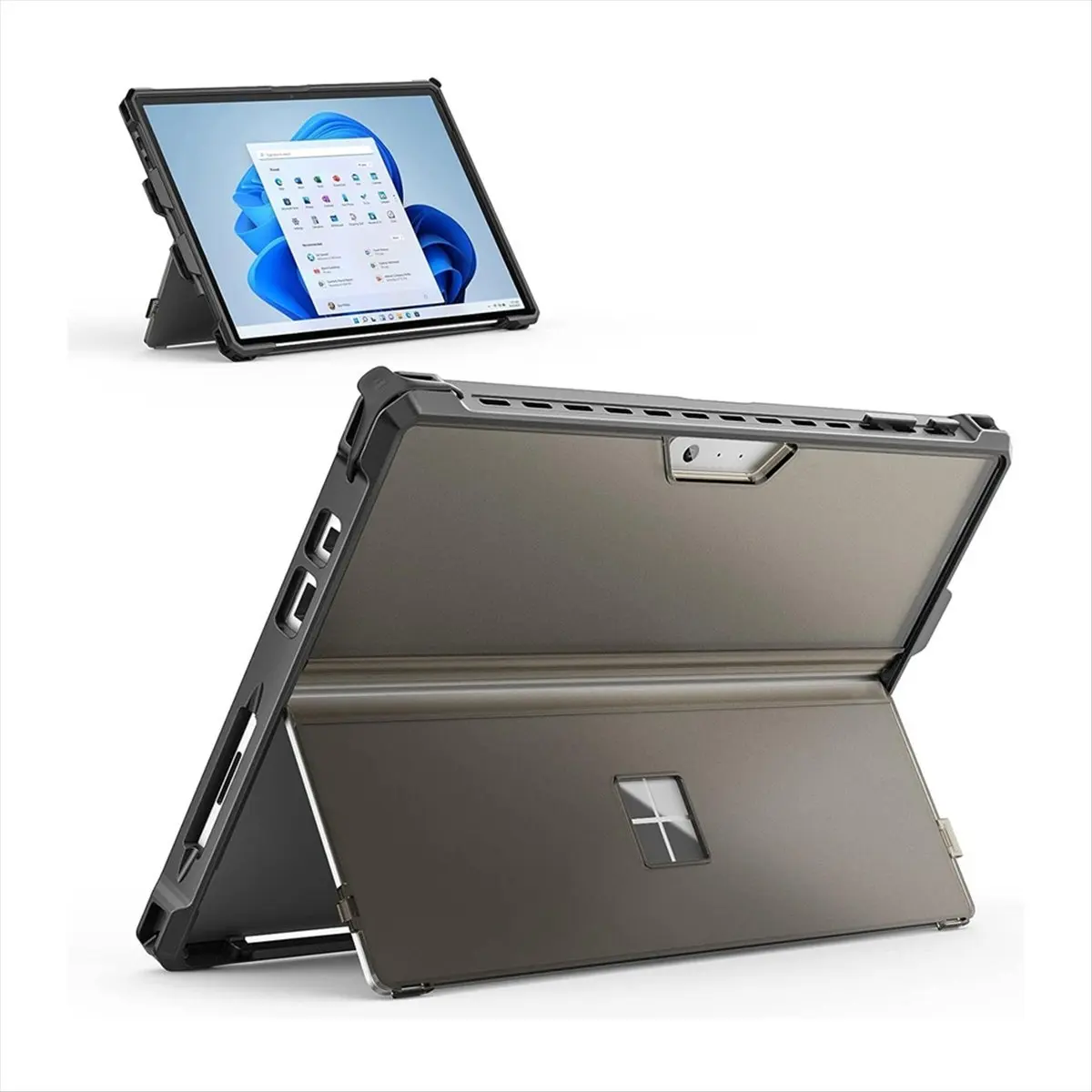 【DT56】Tablet Hard Case Shell for Pro 7 Plus 6 5 Pro 4 LTE, Shockproof Protective Rugged Cover,B