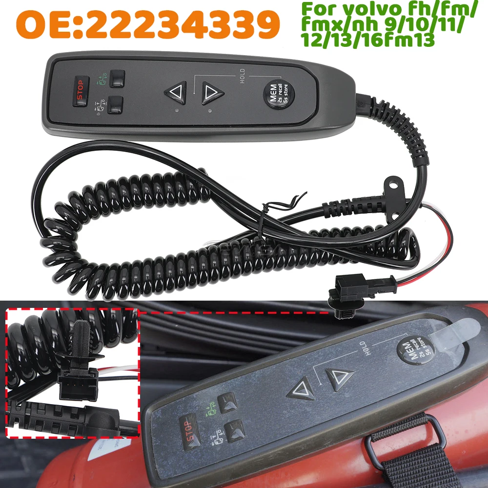 module-de-commande-de-levage-d'essieu-pour-volvo-fh4-fh-fm13-fmx-–-unite-de-commande-a-distance-de-suspension-panneau-de-commande-de-camion-22234339-22234415-12v