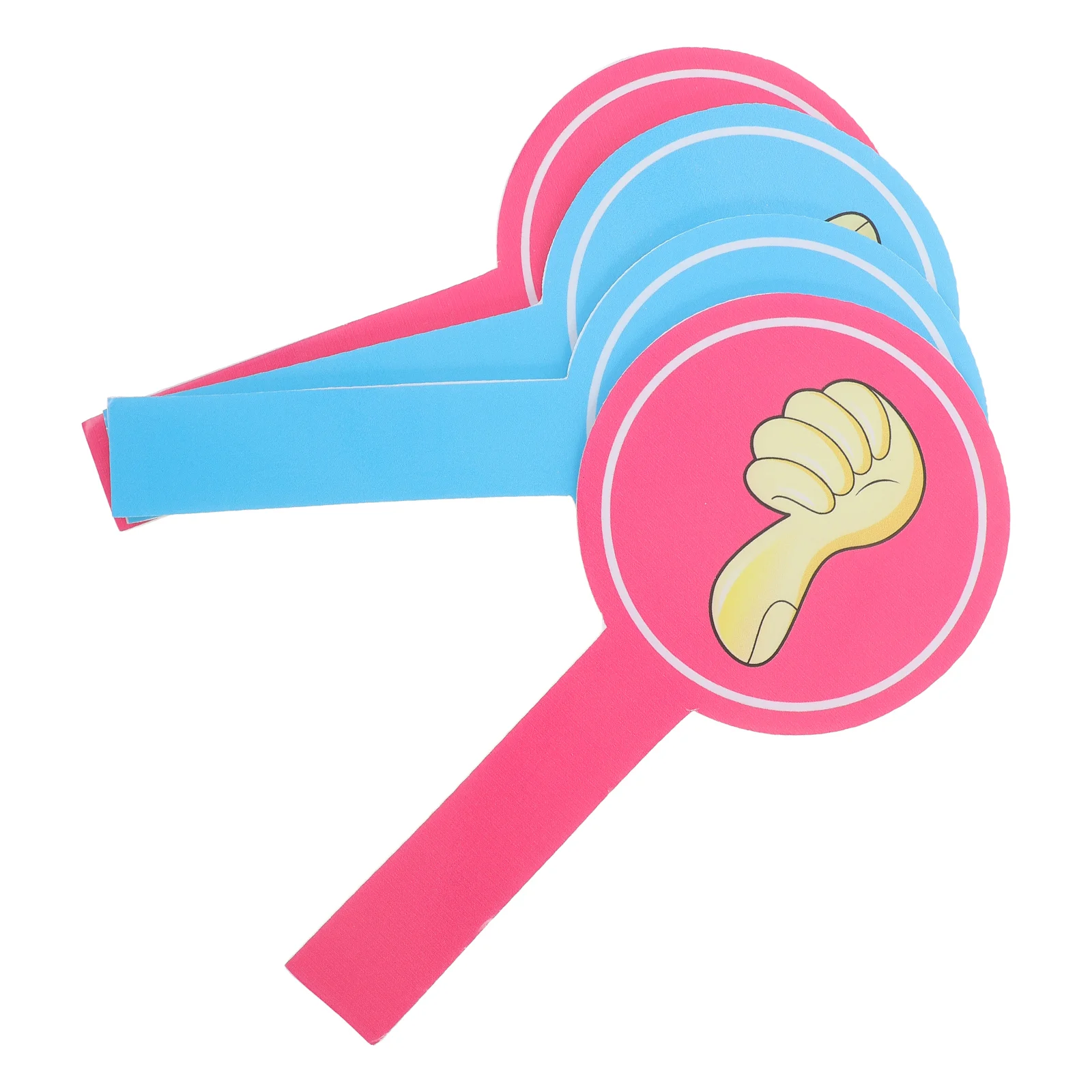 4 pezzi di carta segnapunti per voti in classe, segno di giudice, adesivi, pollici, segnapunti, paddle board, portatile, riutilizzabile, giudice