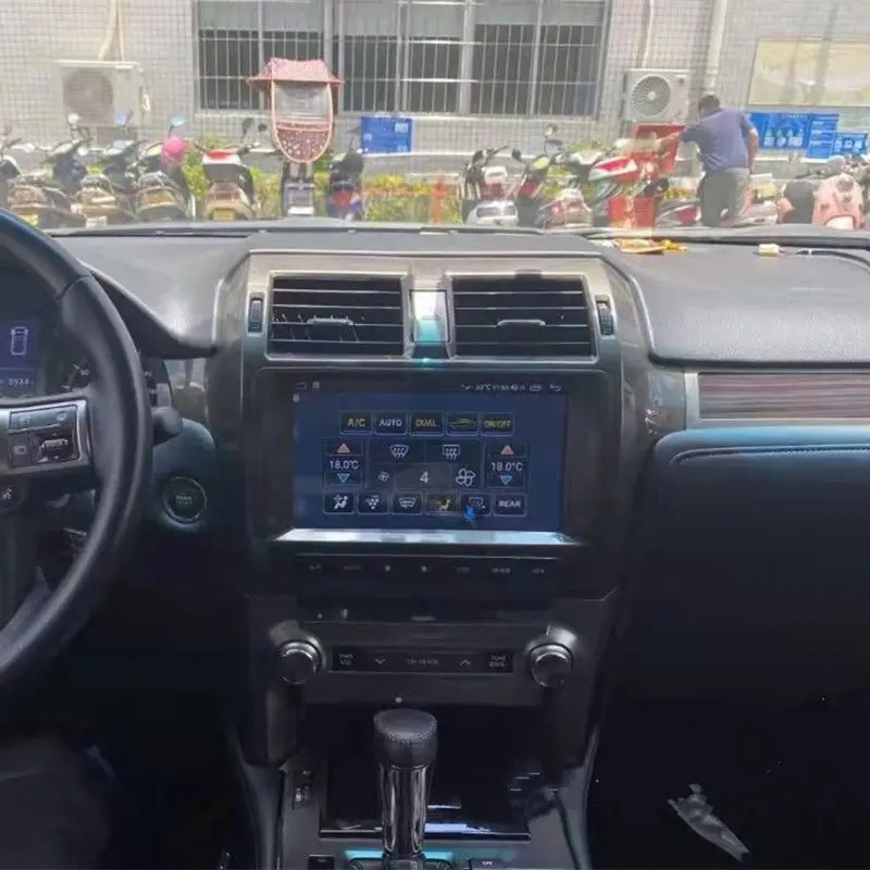 256G Android 13.0 Автомобильный радиоприемник для Lexus GX GX400 GX460 10,1-дюймовый Carplay DVD Мультимедиа Стерео GPS-навигация Головное устройство 2010-2015