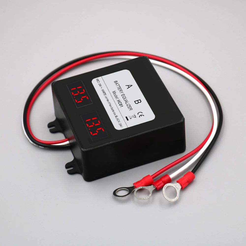 ANGUI HC01 Battery Equalizer Lead Acid Batteries Voltage Balancer Lead acid Battery Charger Regulator Serial 2S Active