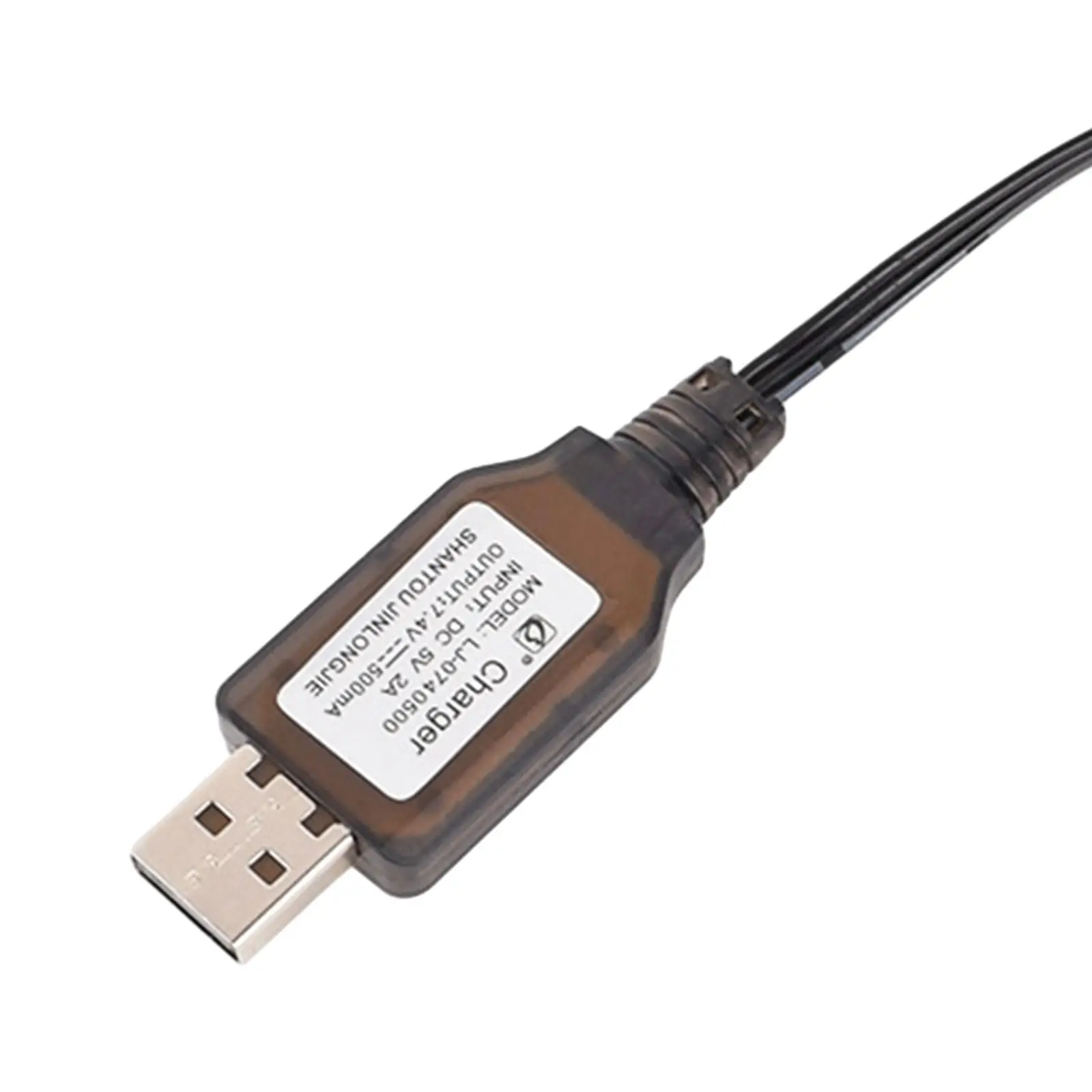 Kabel do ładowarki USB akumulatora 7.4V 3 Pin Smart 500MA ze złączem SM-3P do helikopterów samochodowych RC zabawki zdalnie sterowane łodzi