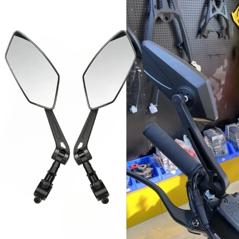 

Широкоугольное зеркало заднего вида для велосипедов, регулируемое на 360 градусов вращающееся руль, зеркало заднего вида, аксессуары для велосипедного велосипеда