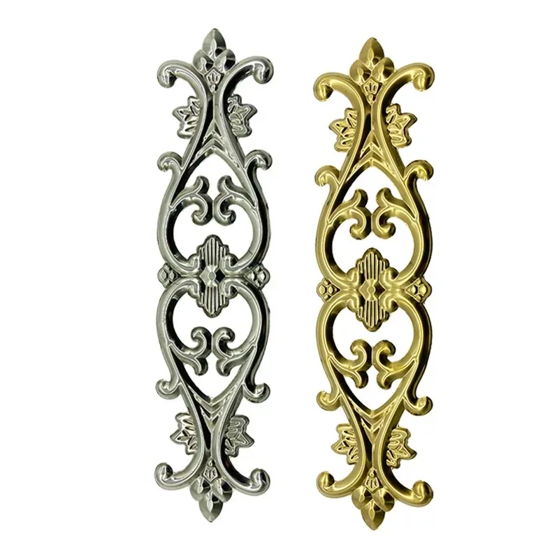 Stainless Steel Double-Sided Thickened Flower Gate Yard Fence Guardrail Decorative Accessories Mesh Stamping for Garden