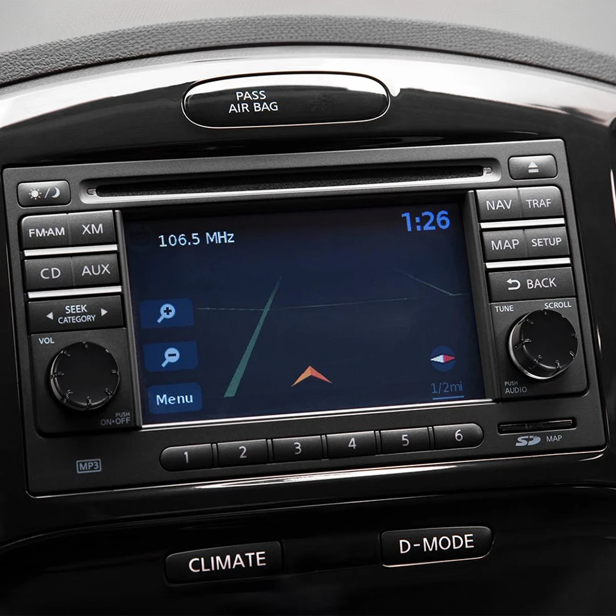 Radio Knob Button Volume Stereo Tuner FOR NISSAN QASHQAI - JUKE - NOTE-MICRA AK