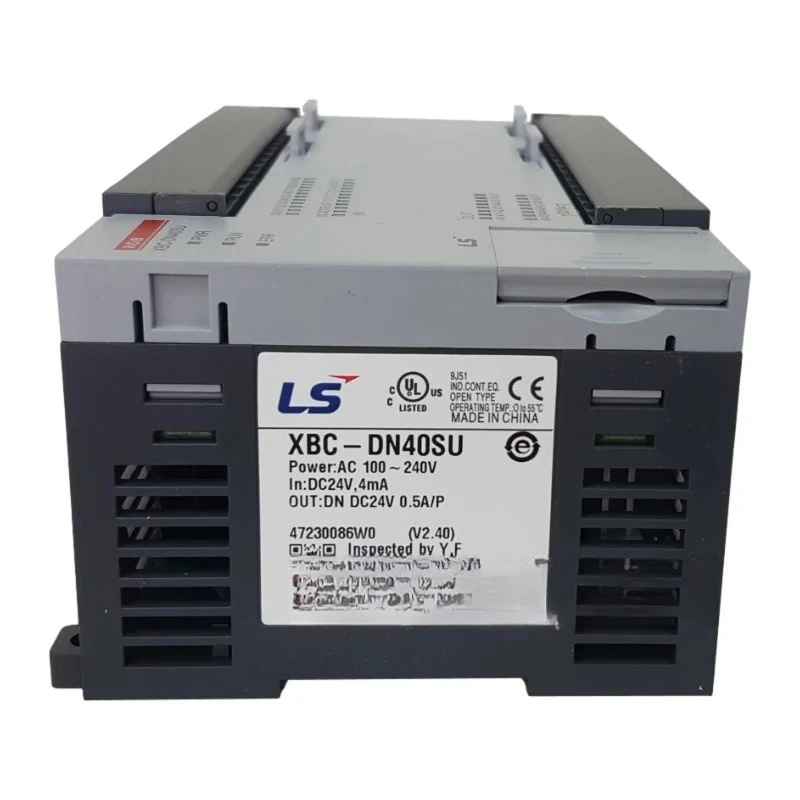 LS XBC-DN40SU وحدة تحكم أصلية عالية الجودة وأداء مستقر وقابلة للبرمجة