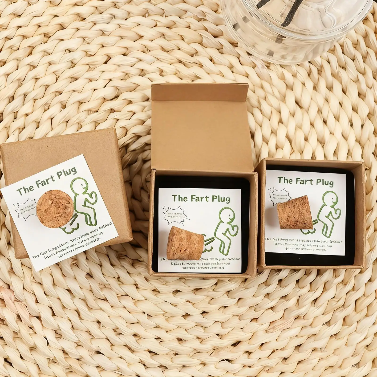 Prank Stuff Hilarisch Scheet Plug Speelgoed Met Kaart April Fools Grappen Met Opbergdoos Voor Volwassenen Mannen Vrienden Familiefeest Sociaal