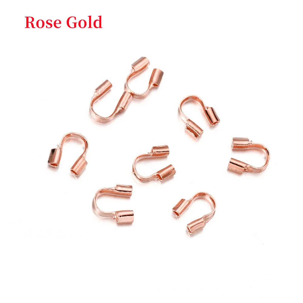 Wire Protectors for Jewellery Making, 4.5x4mm