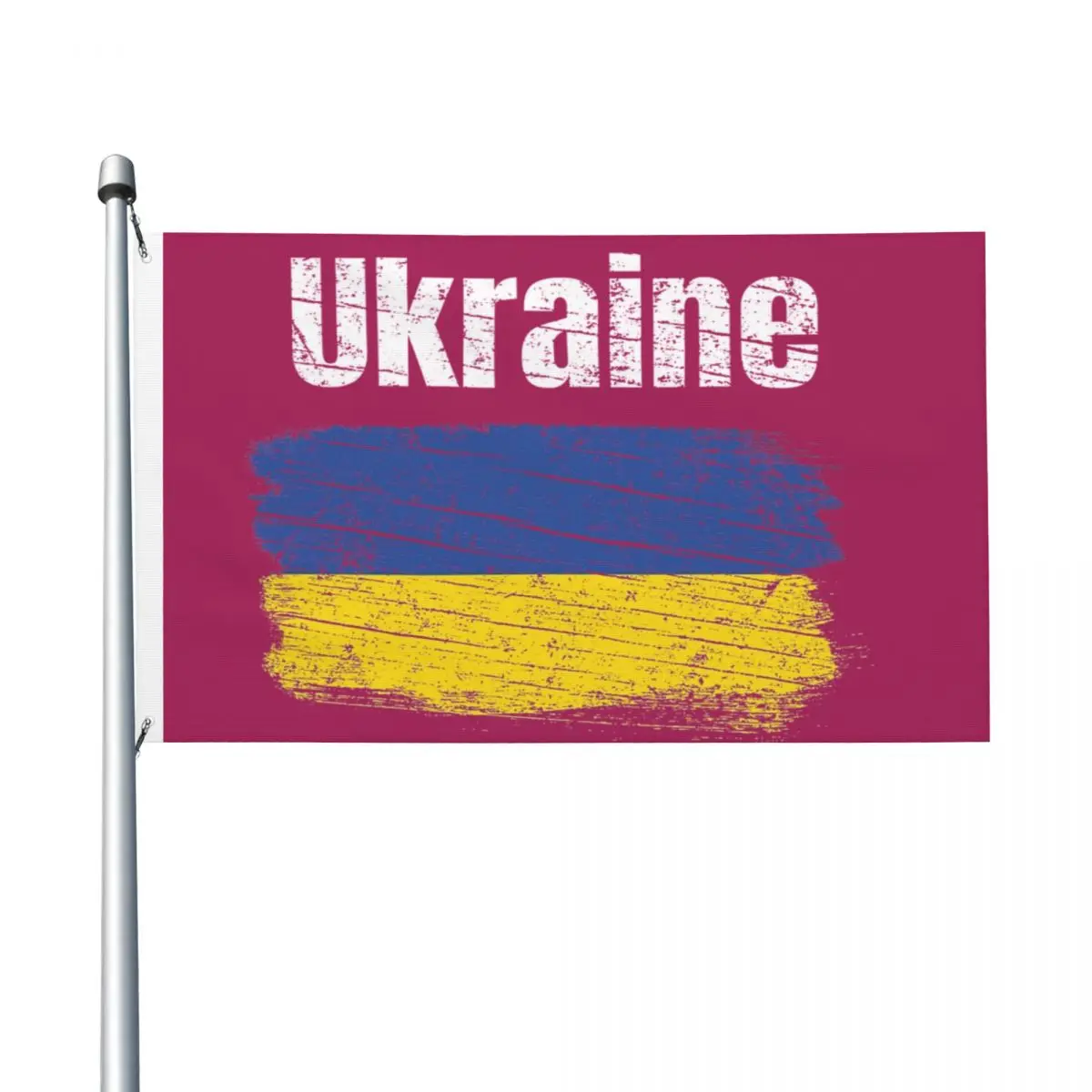 Ukrainian Flag Flag 90X150cm Custom Flags Banner Hanging Polyeste Bed Room Decor